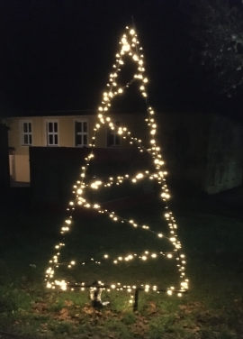 Lichterbaum Adventsgruß
