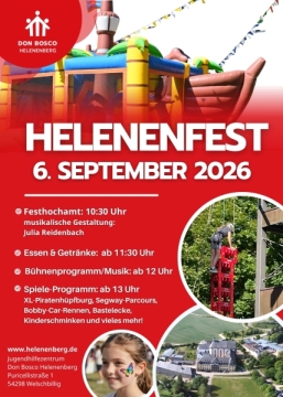 Plakat zum Helenenfest