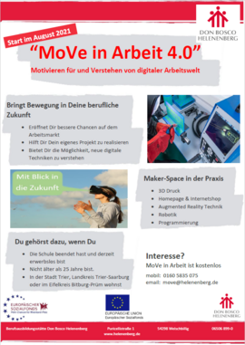 Plakat MoVe in Arbeit 4.0